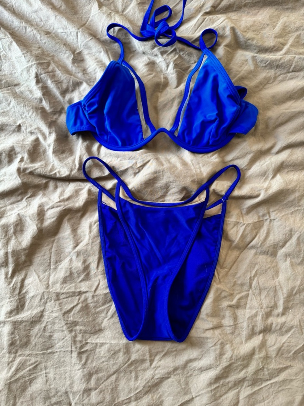 Royal Blue Bikini Set